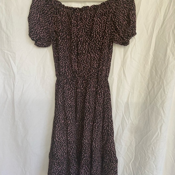 & Other Stories Print Summer Boho mini Dress Size 6 - Picture 11 of 12